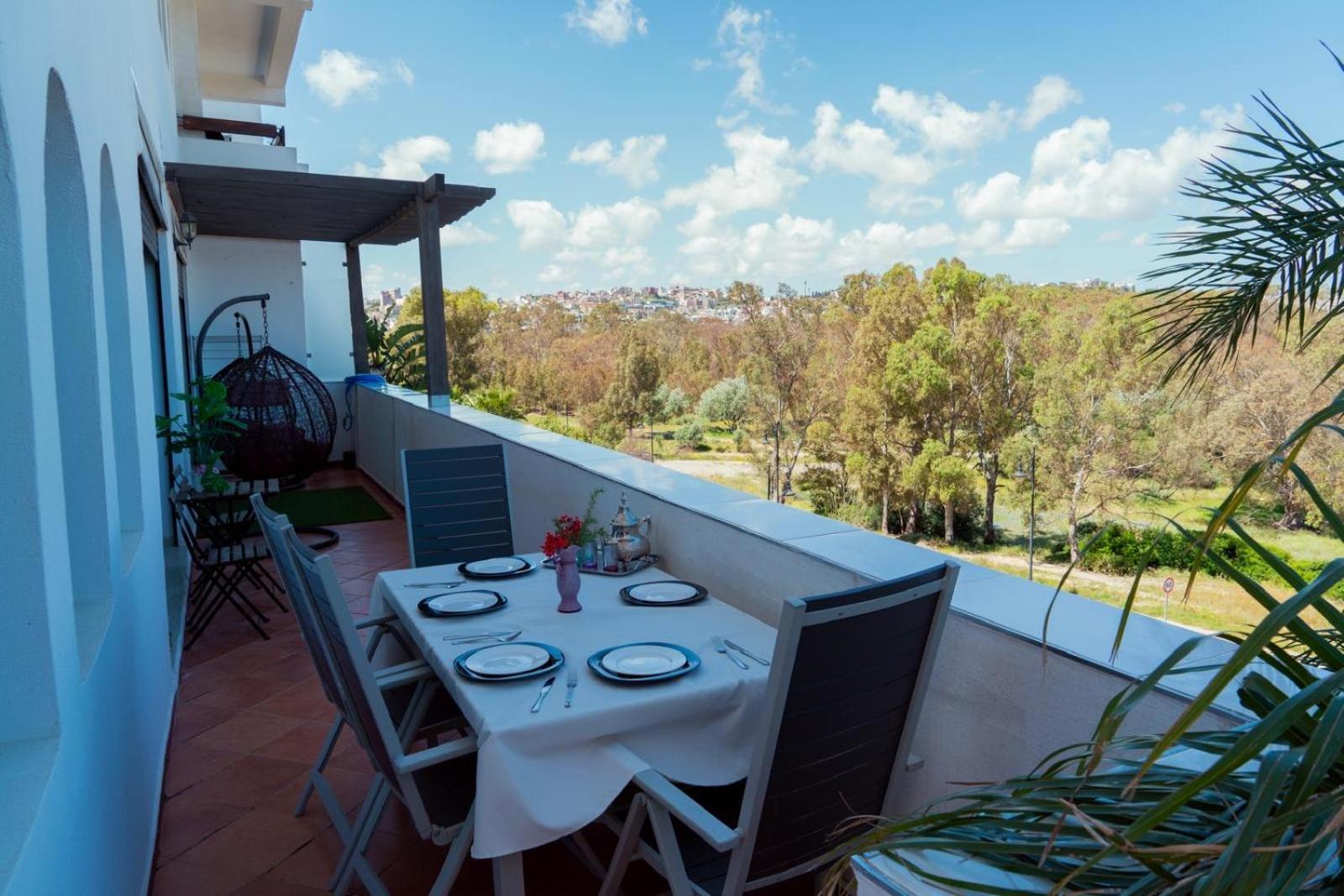 Luxury 3 Bedroom Panoramic Views In Hotspot With Fibre Optic Wifi And Netflix Tanger Ngoại thất bức ảnh